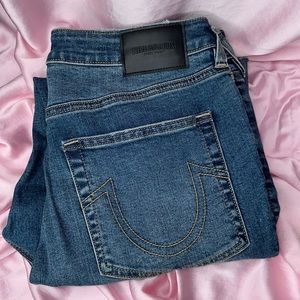 True Religion Halle High Rise Super Skinny Jeans Size 33